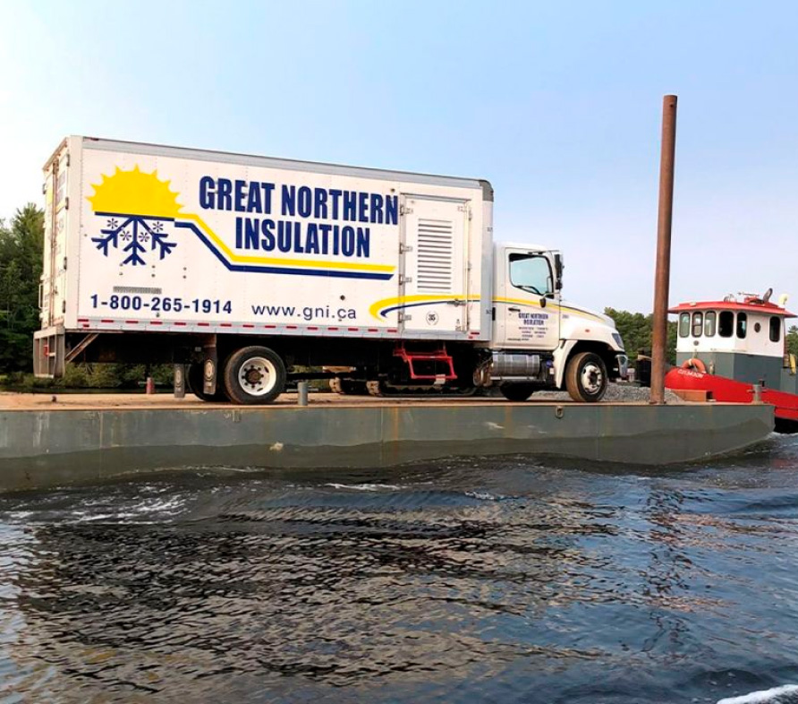 Contact Great Northern Insulation Truck
