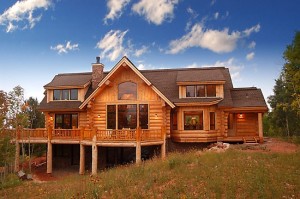 Log homes: the beauty of nature