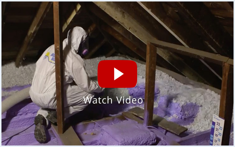 attic insulation video great norther insulation how to 