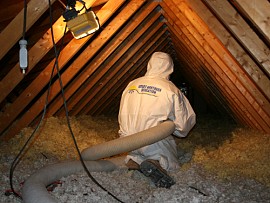 Blown-In Fiber Insulation  