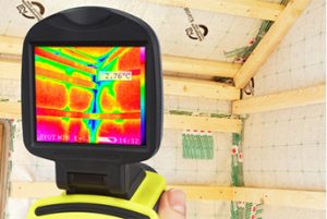 interior infrared camera thermal imaging air leaks