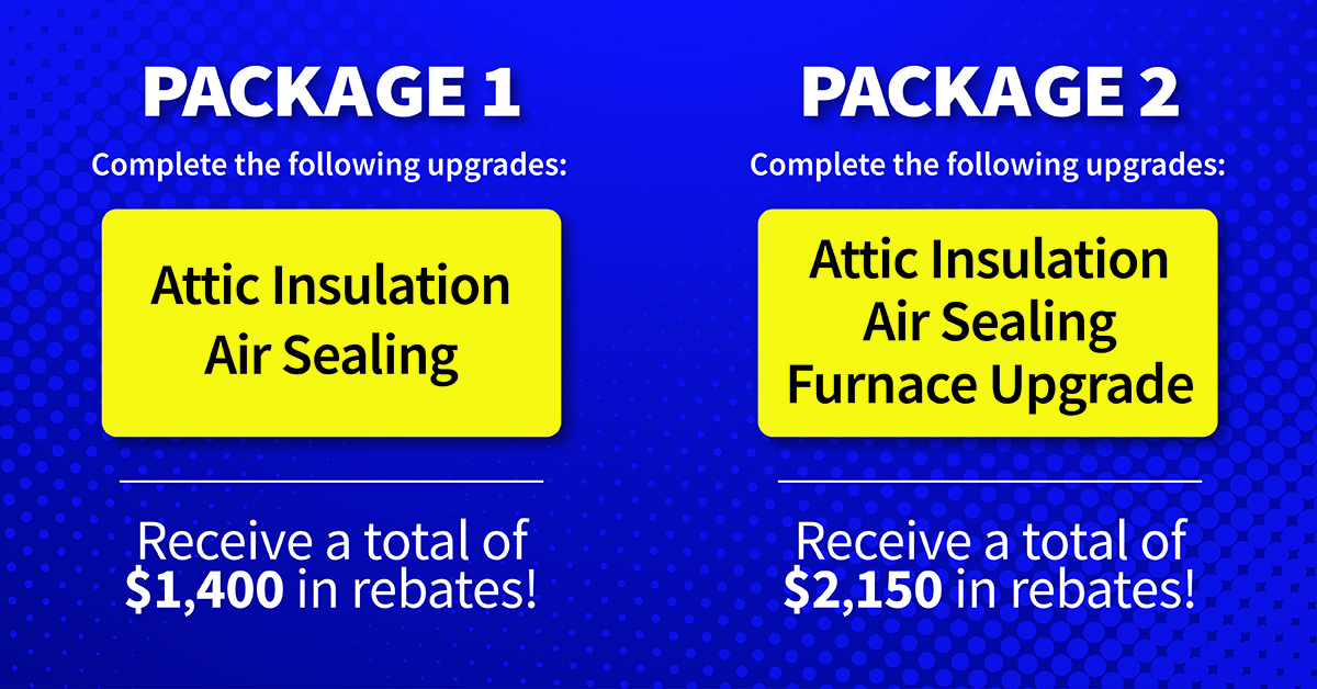 Limited time Home Efficiency Rebate offer