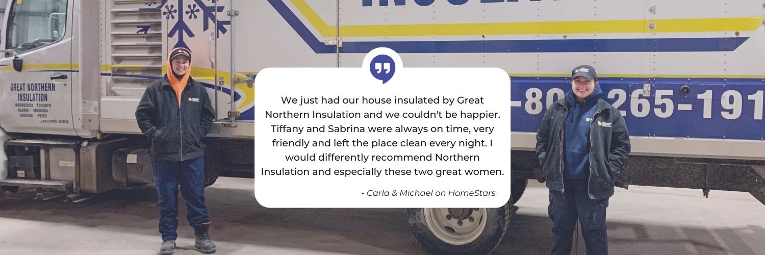 customer quote from homestars about tiffany and sabrina