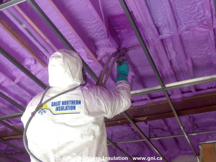 spray foam vapour barrier